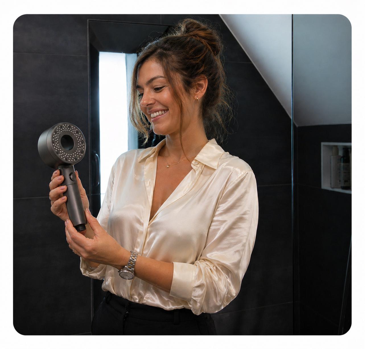 Doccia Spa™️ - Soffione Doccia Anticalcare Con Filtri Intercambiabili